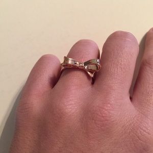 Kate Spade Rose Gold Bow Ring
